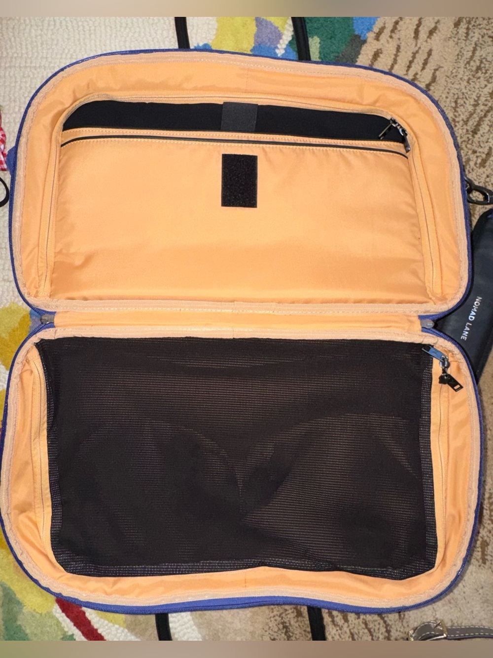 Nomad Lane Venetian Violet Bento Bag Flight Approved Tech Weekender - Picture 3 of 4